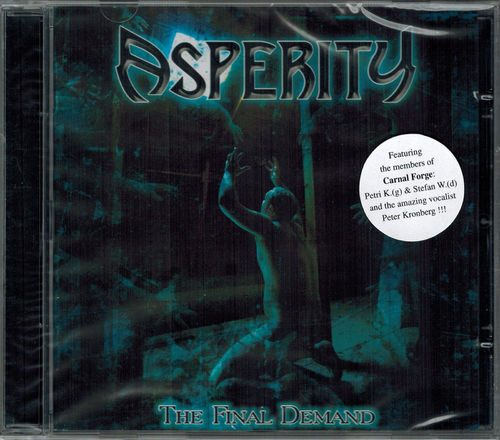 ASPERITY - The Final Demand (CD) - Progressive Heavy Metal