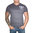 YAKUZA - Herren T-Shirt TS 37 "Limitless and Unbreakable" dark gull gray (grau)