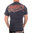 YAKUZA - Herren T-Shirt TSB 260 "Basic Logo" carbon (schwarz/lila)