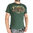 YAKUZA - Herren T-Shirt TSB 312 "Goodby Real World" sycamore (grün)