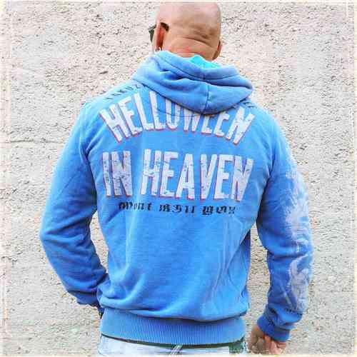 YAKUZA - Herren Hoodie HOB 324 "Helloween In Heaven" marina (blau)