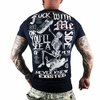 YAKUZA - Herren T-Shirt TSB 9003 "Fxck With Me" black (schwarz)