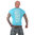 YAKUZA - Herren T-Shirt TSB 13049 "Quod Sumus Hoc Eritis" blue atoll devoré blau