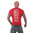 YAKUZA - Herren T-Shirt TSB 13049 "Quod Sumus Hoc Eritis" ribbon red devoré rot