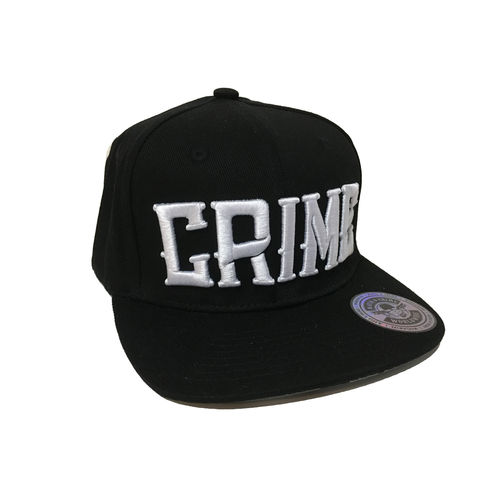 MAFIA & CRIME - Basecap "Crime" black (schwarz)