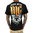 MAFIA & CRIME - Herren T-Shirt MC 507217 "Prison" black (schwarz)