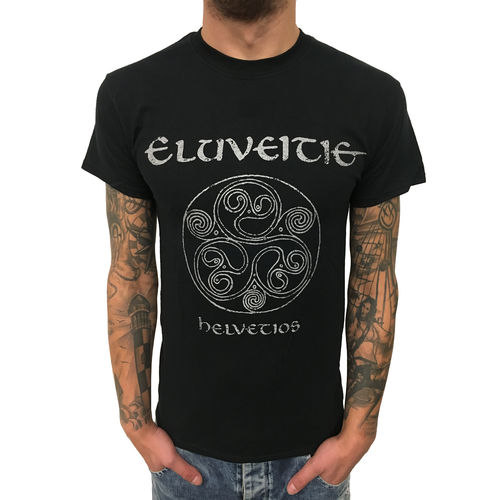 ELUVEITIE - Helvetios Tour Shirt 2012 (T-Shirt) Metal Bandshirt