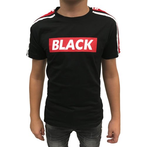 SQUARED & CUBED - Kinder T-Shirt P-66 "Black" schwarz