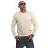YAKUZA - Herren Basic Pullover PB 14075 "4W" bone white (beige weiß)