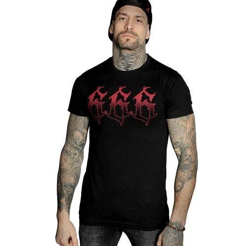 HYRAW - Herren T-Shirt "666" black (schwarz)