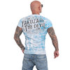 YAKUZA - Herren T-Shirt TSB 16011 "The Devil" white (weiß)
