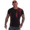 YAKUZA - Herren T-Shirt TSB 180107 "Waiting Death V02" black/red (schwarz/rot)