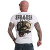 YAKUZA - Herren T-Shirt TSB 18041 "Far From The Enemy" white (weiß)