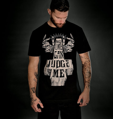 HYRAW - Herren T-Shirt "Judge" black (schwarz)