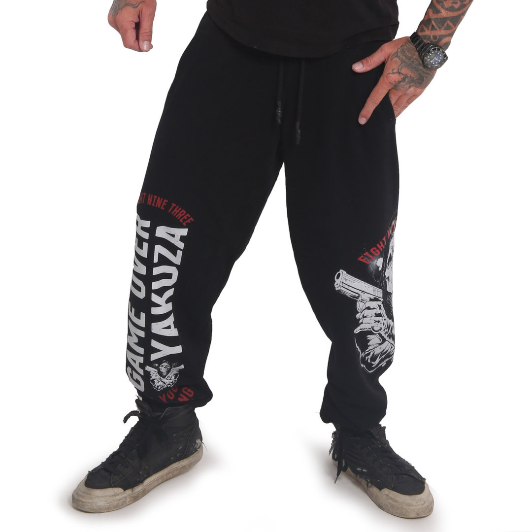 Yakuza Premium Herren Jogginghose 3029 schwarz Sweatpants in Größe S bis 4XL 