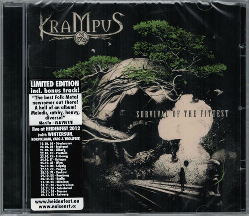 KRAMPUS - Survival Of The Fittest (CD, Limited Edition) - Folk Metal