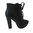 C'M PARIS Damen High Heels Stiefelette LB-207 snake black (schwarz)