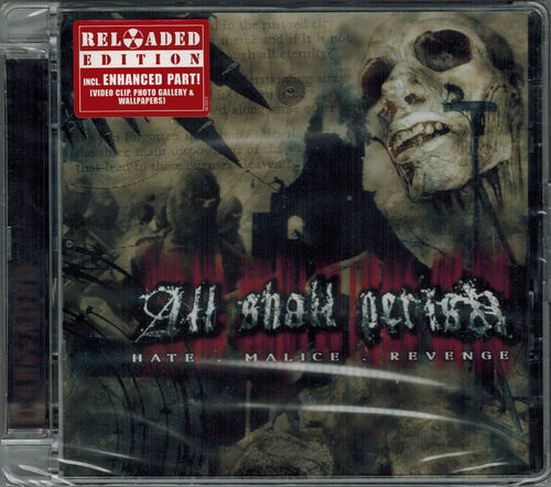 ALL SHALL PERISH - Hate . Malice . Revenge (CD, Super Jewel Case) - Deathcore