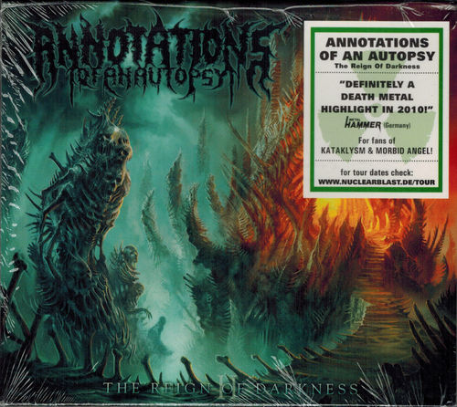 ANNOTATIONS OF AN AUTOPSY - II: The Reign Of Darkness (CD) - Deathcore