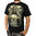 ROCK CHANG - Skull Snake - Herren T-Shirt (Glow In The Dark) schwarz