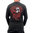 SPIRAL - Death Blood Longsleeve 124700 (Gothic Skull Shirt) schwarz